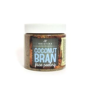 Coconut Bran Face Scrub (200 ml) - Hristina Cosmetics