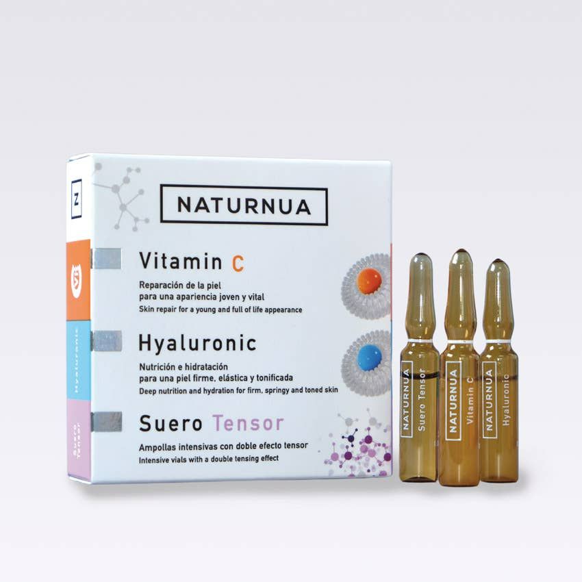 Vitamin C, Hyaluronic Acid and Tensor Serum Ampoules