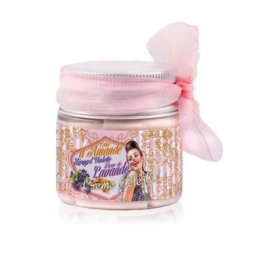 Almond Splinter, Violet Syrup & Lavender Flower Celeste Face Cream 50ml - Boud'Soie Cosmetiques