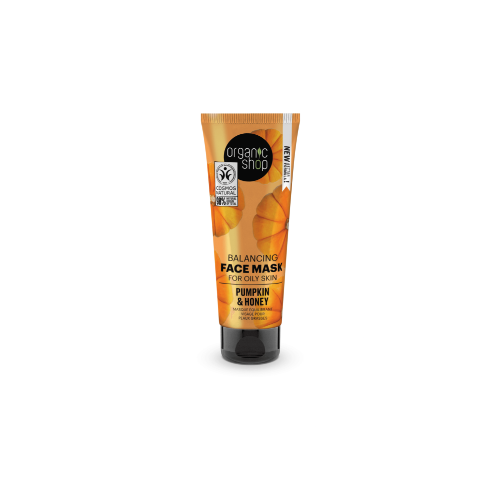 Balancing Face Mask for Oily Skin Pumpkin and Honey (75ml)