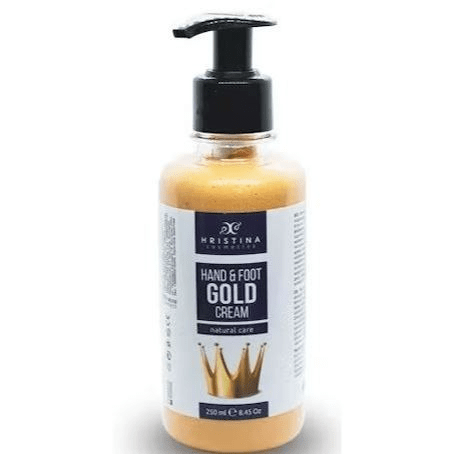 Hand & Foot Gold Cream, 250 ml - Hristina Cosmetics