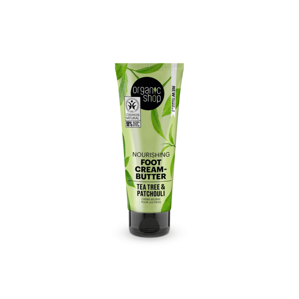 Nourishing Foot Cream-Butter Tea Tree and Patchouli (75ml)