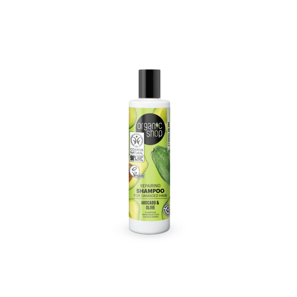 Repairing Shampoo for Damaged Hair Avocado and Olive (280ml)