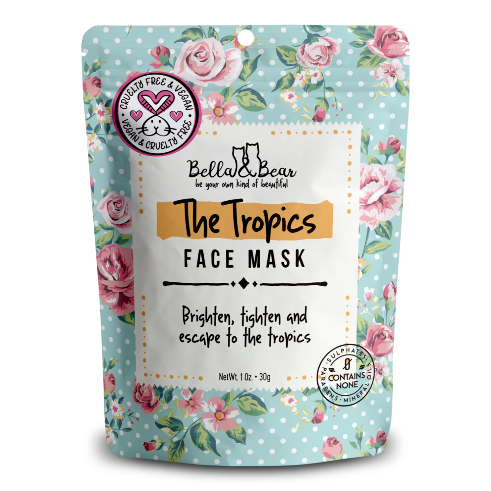 The Tropics - Face Mask - Bella & The Bear