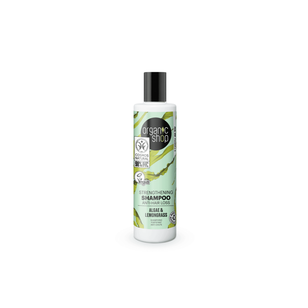 Strengthening Shampoo Anti-Hair Loss Algae and Lemongrass (280ml)