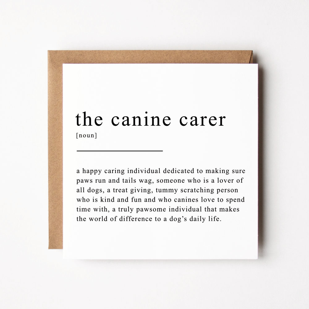 the-canine-carer-definition-card