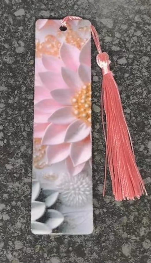 Fabric bookmark 12cm x 3cm