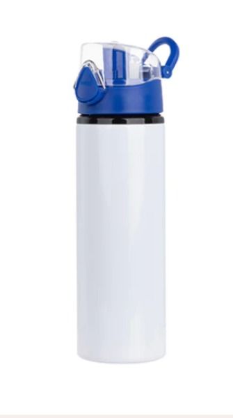 Blue 750ml flip lid water bottle