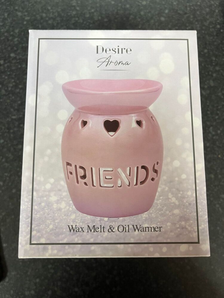 Pink friends tealight burner