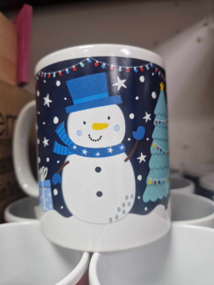 Snowman mug