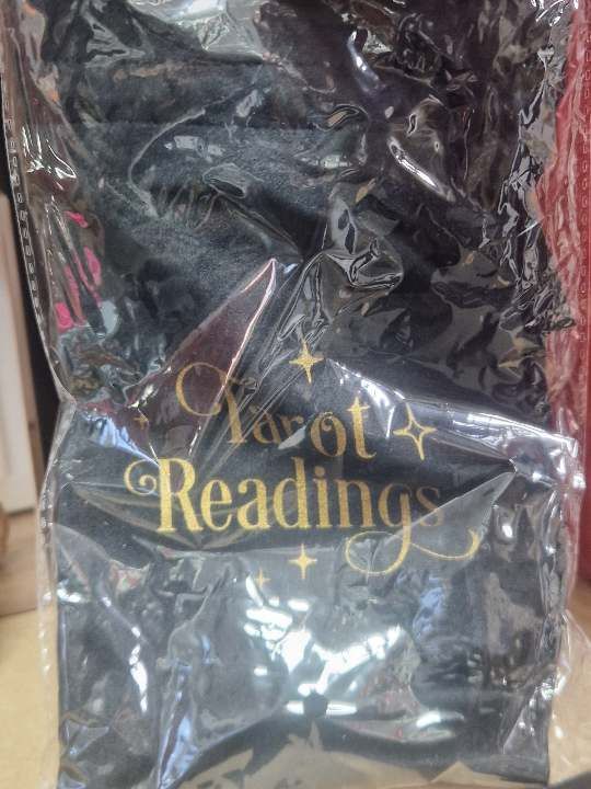 Velvet tarot reading bag