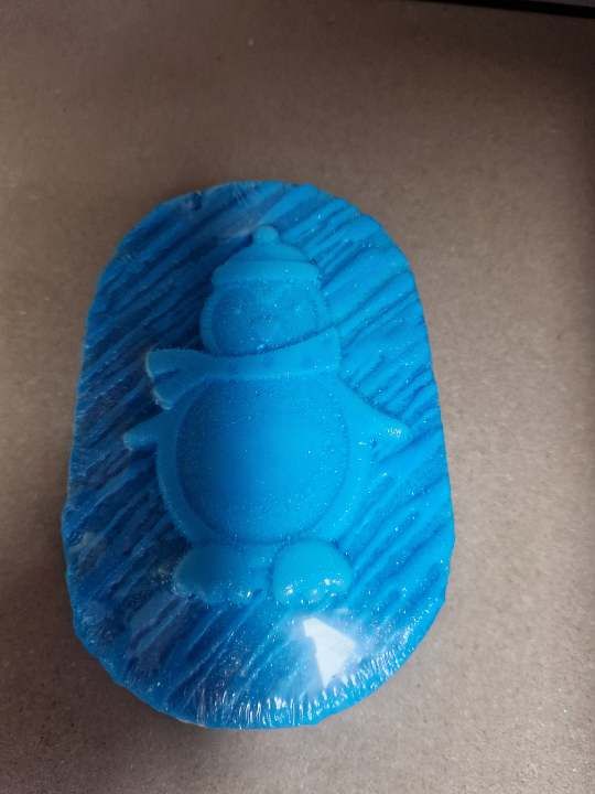 Penguin soap sponge