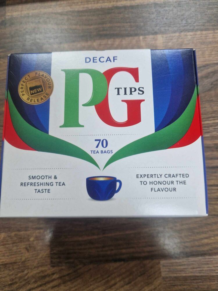 pg tips decaf