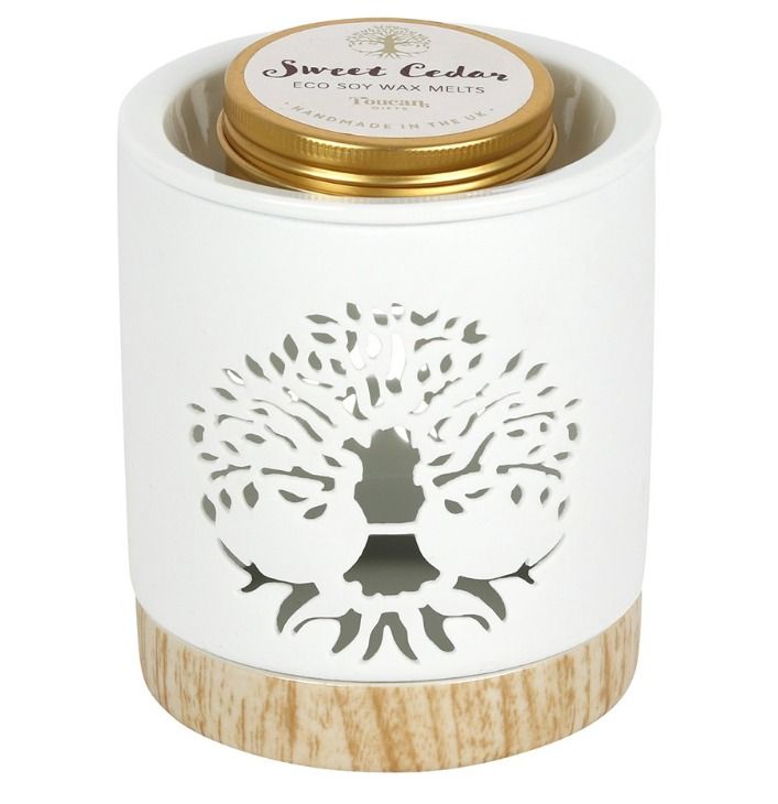 Tree of life wax warmer gift set