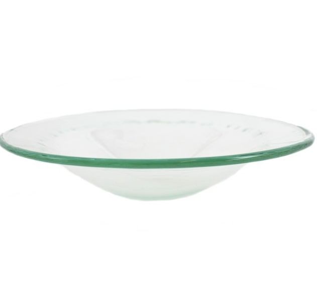 Spare glass dish for burners