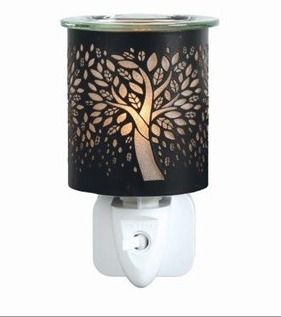 15w 3D black tree of life plug in burner