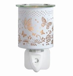 15w 3D white butterfly plug in burner