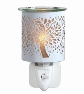 15 3D tree of life white burner