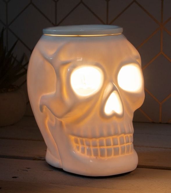 25w large ceramic skull plug in burner