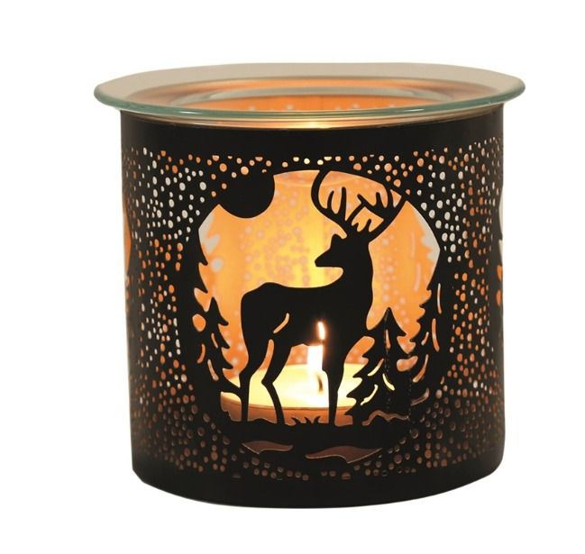 black wax/oil stag burner