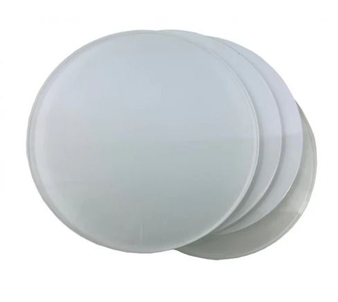 10cm glass round coaster