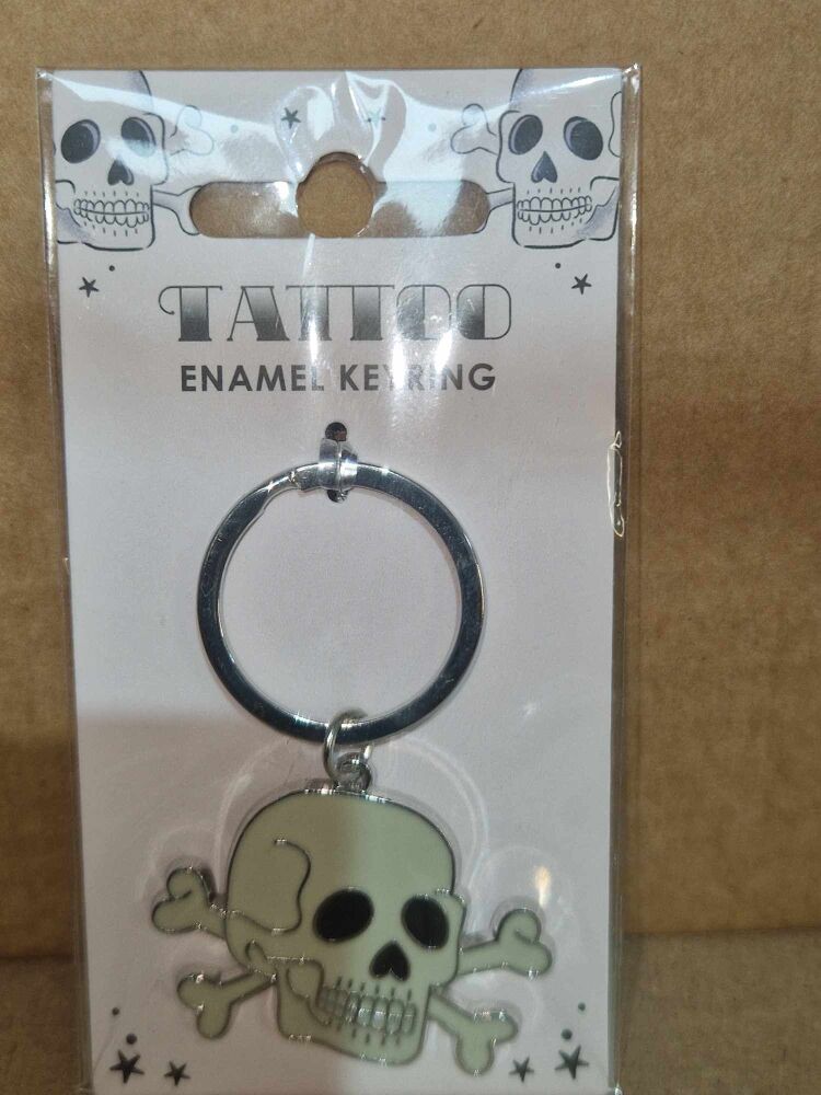 Skull keyring