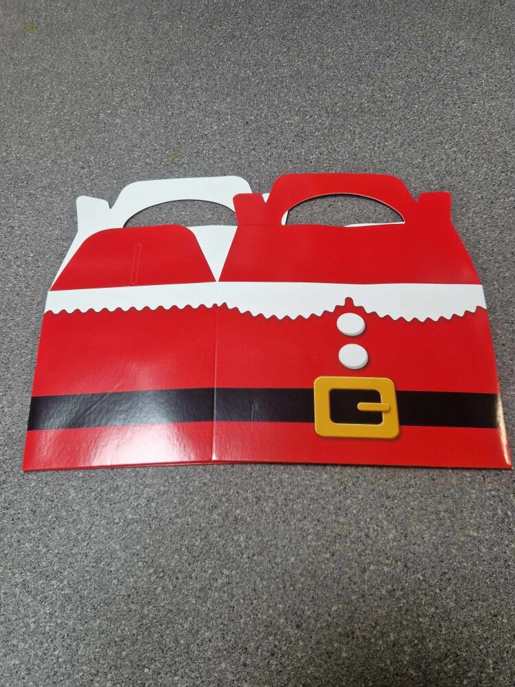 Santa xmas box (happy meal style)