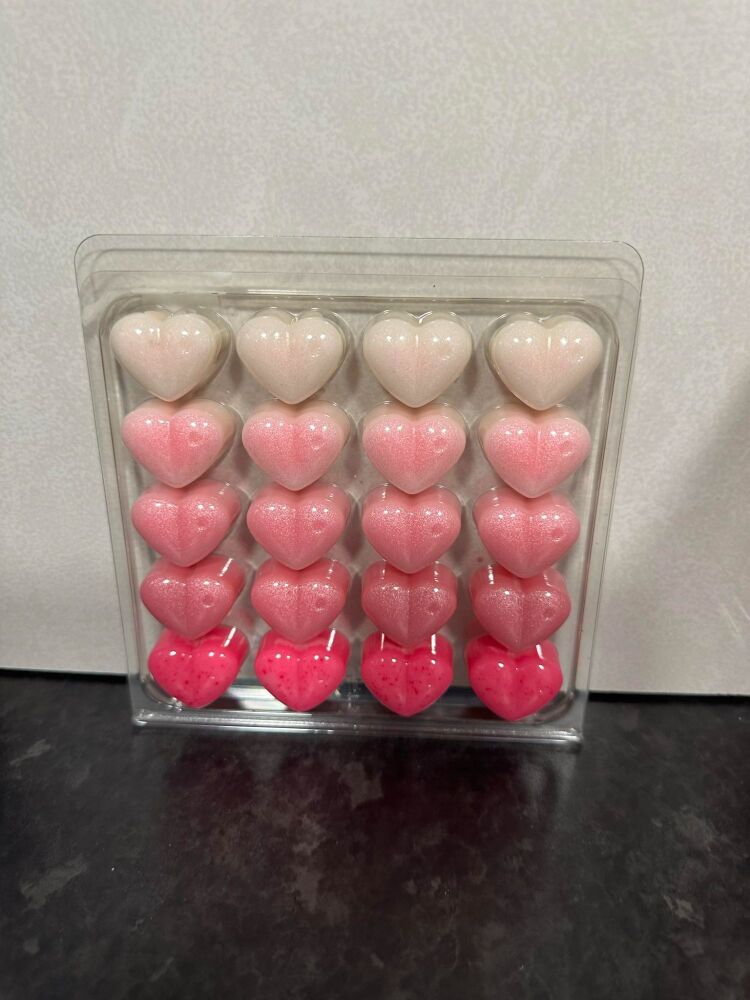 Pink heart collection box