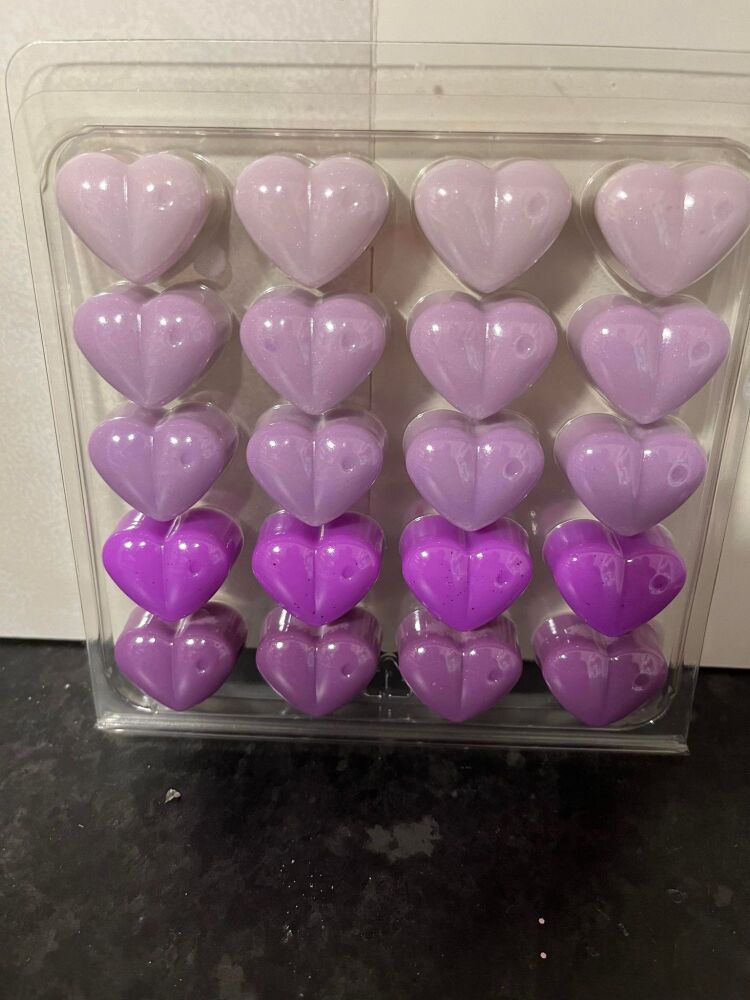 Purple heart collection box