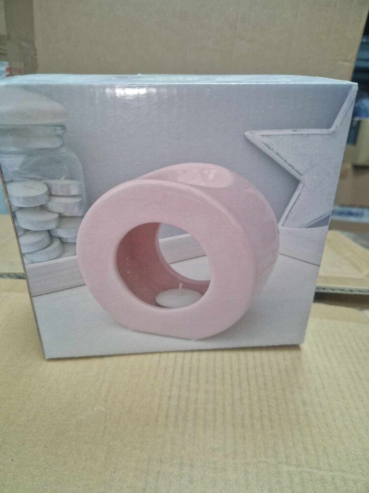 pink circle burner