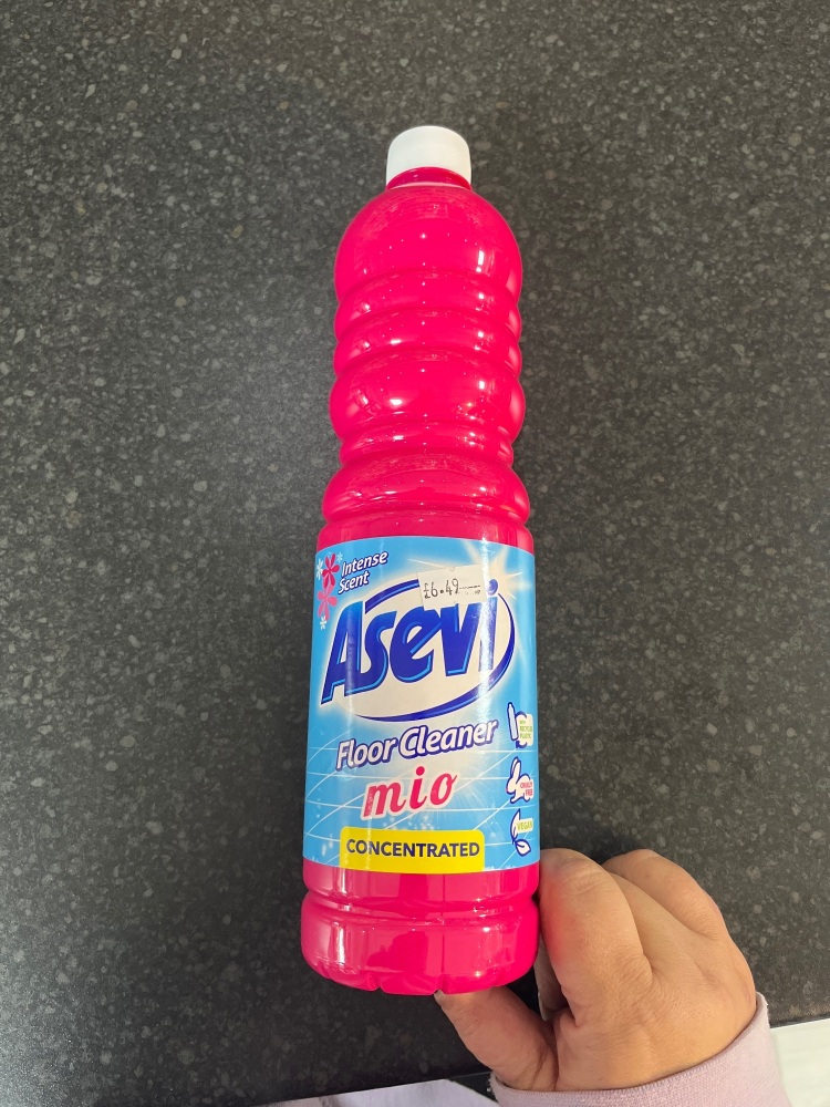 Asevi mio 1 litre floor cleaner