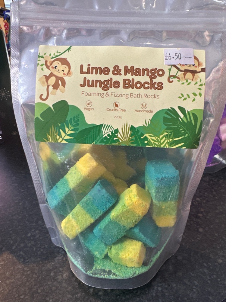 Line and mango jungle blocks 220g