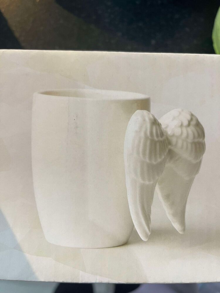 Angel wing mug