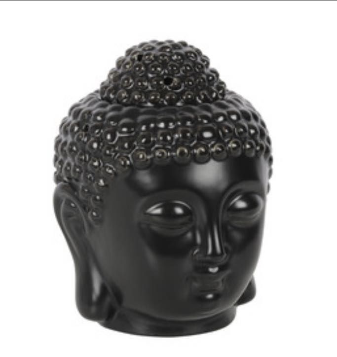 Black buddha head burner