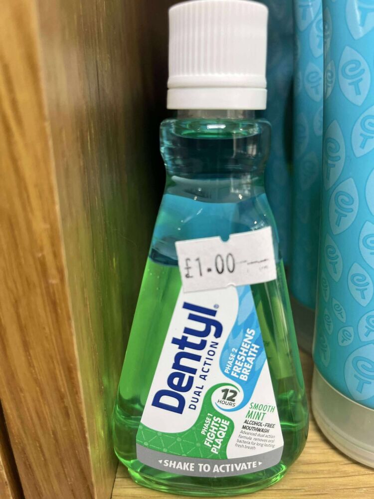 100ml dentyl dual action mouth wash