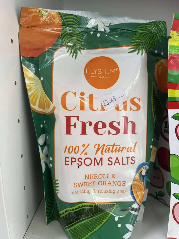Neroli and sweet orange bath salts