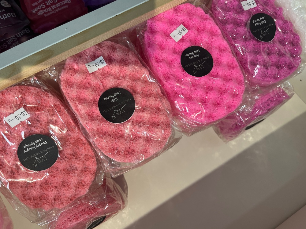 £8.50 soap sponge