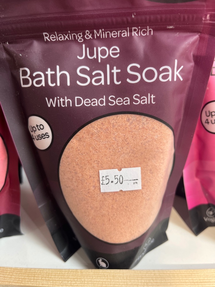 Jupe bath salt soak