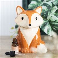 Fox shaped tealight burner