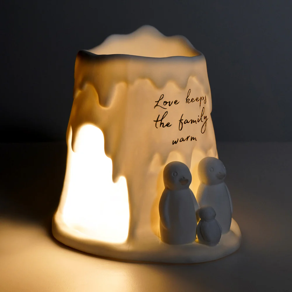 Porcelain tealight burner - family