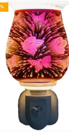 Butterfly plug in burner
