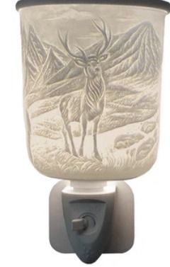 Highland stag plug in burner