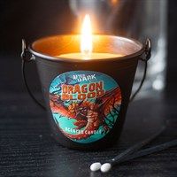 Dragons blood bucket candle