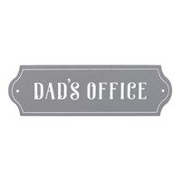 Dad's Office Wall Plaque