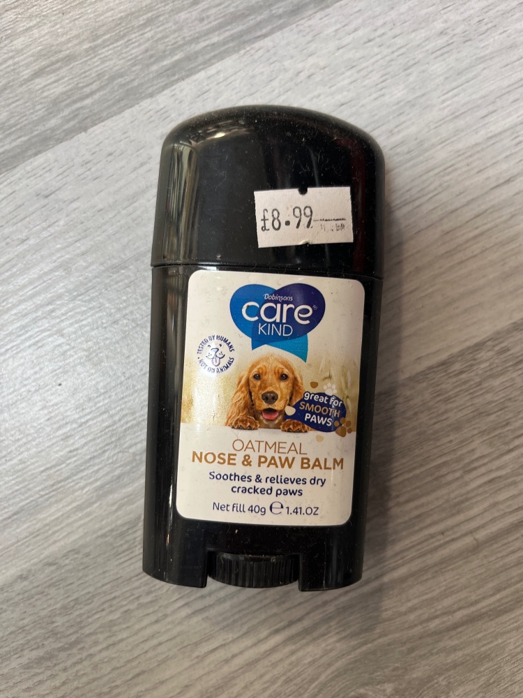 Oatmeal nose and paw balm
