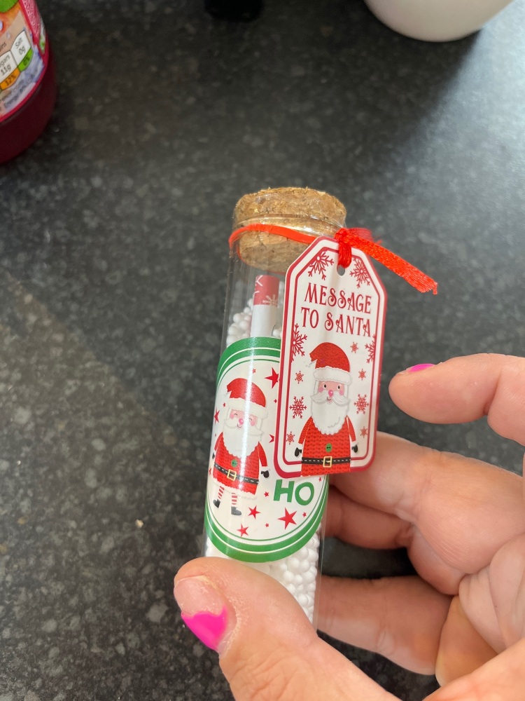 Message to santa