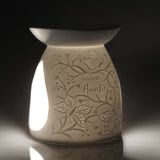 Loveliest auntie porcelain tealight burner