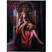 19x25cm Small Friends Forever Canvas Picture by Anne Stokes