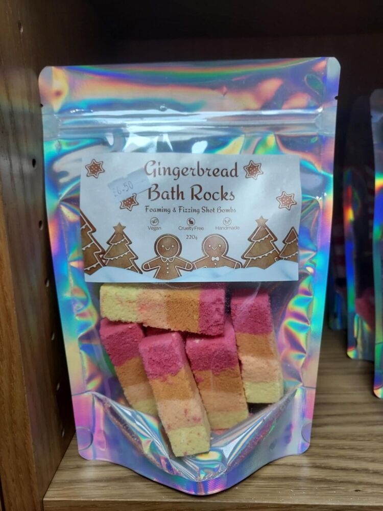 gingerbread bath rocks