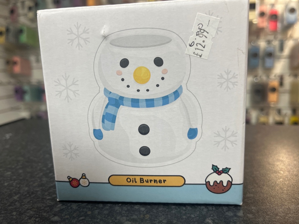 Snowman oil burner